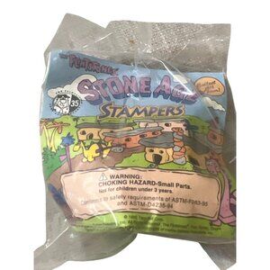 Vintage 1995 Taco Bell Flintstones Dino Stone Age Stampers Collectible Toy New